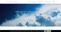 Desktop Screenshot of nid-des-anges.fr